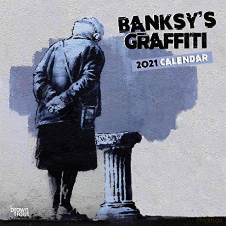 Banksy's Graffiti 2021 Mini Wall [KALENDARZ]