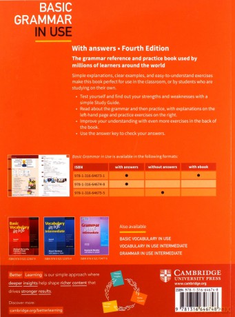 Basic Grammar in Use Student's Book with Answers: Self-study Reference and Practice for Students of American English - Raymond Murphy [KSIĄŻKA]