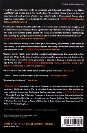 Black against Empire: The History and Politics of the Black Panther Party (The George Gund Foundation Imprint in African American Studies) - Joshua Bloom [KSIĄŻKA]