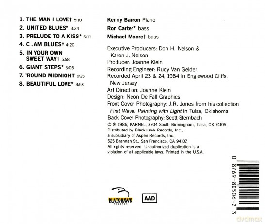 Kenny Barron, Ron Carter, Michael Moore: 1+1+1 [CD]