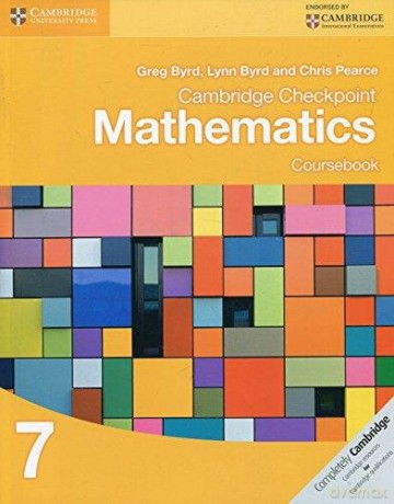 Cambridge Checkpoint Mathematics Coursebook 7 - Greg Byrd [KSIĄŻKA]