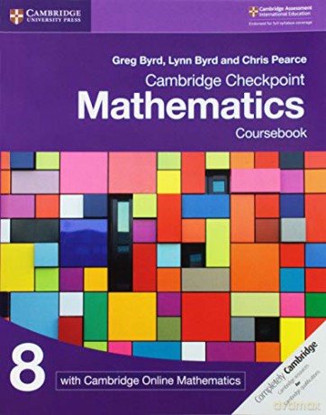 Cambridge Checkpoint Mathematics Coursebook 8 with Cambridge Online Mathematics (1 Year) - Greg Byrd [KSIĄŻKA]