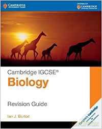 Cambridge Igcse (r) Biology Revision Guide [KSIĄŻKA]