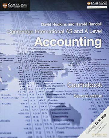 Cambridge International AS and A Level Accounting Coursebook - David Hopkins [KSIĄŻKA]