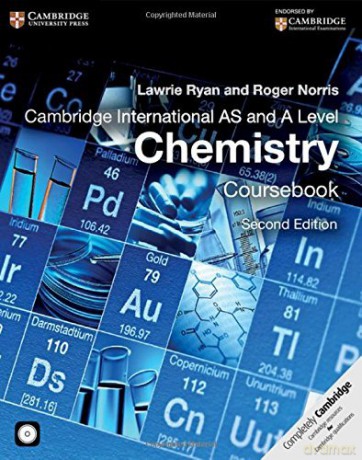 Cambridge International AS and A Level Chemistry Coursebook with CD-ROM (Cambridge International Examinations) by Lawrie Ryan (2014-07-31) - Lawrie Ryan;Roger Norris [KSIĄŻKA]