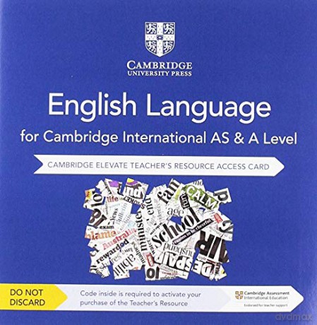 Cambridge International AS and A Level English Language Cambridge Elevate Teacher's Resource Access Card - Patrick Creamer [KSIĄŻKA]