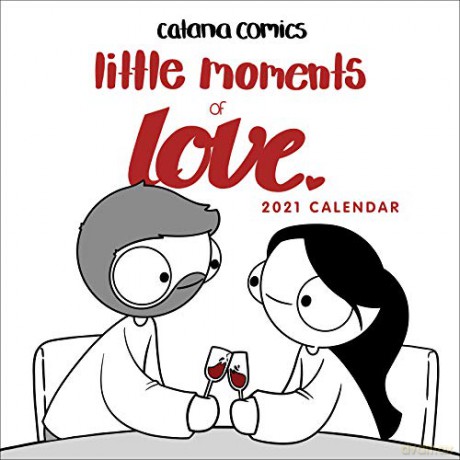 Catana Comics Little Moments of Love 2021 Square Wall Calendar [KALENDARZ]
