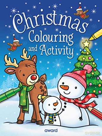 Christmas Colouring and Activity - Angie Hewitt [KSIĄŻKA]