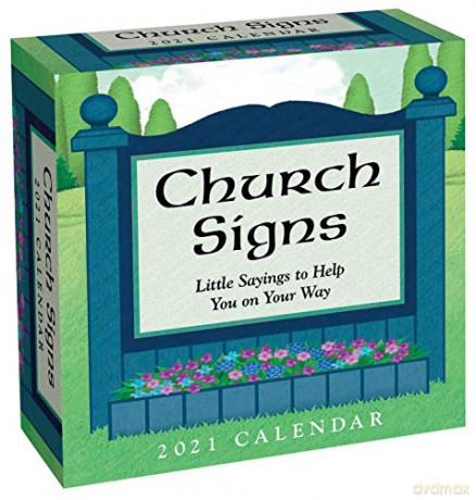 Church Signs 2021 Day-to-Day Calendar [KSIĄŻKA]