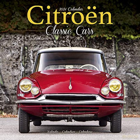 Citroen Classic Cars 2021 Calendar | Square Car Wall Calendar | 16 Month: Original Avonside-Kalender [KALENDARZ]
