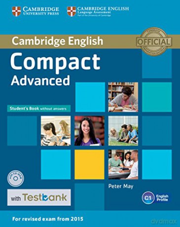 Compact Advanced Student's Book without Answers with CD-ROM with Testbank - Peter May [KSIĄŻKA]