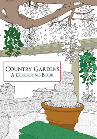 Country Gardens A Colouring Book - Amberley Archive [KSIĄŻKA]