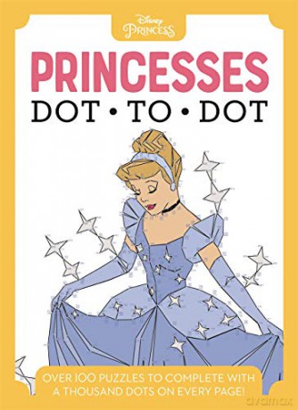 Disney Dot-to-Dot Princesses - Walt Disney Company Ltd. [KSIĄŻKA]