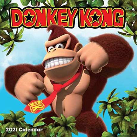 Donkey Kong 2021 Wall Calendar - Nintendo [KALENDARZ]
