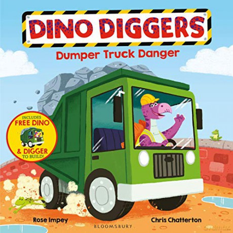 Dumper Truck Danger (Dino Diggers) - Rose Impey [KSIĄŻKA]