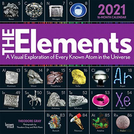Elements, The 2021 Square Hachette Wall Calendar - Hachette Book Group [KALENDARZ]