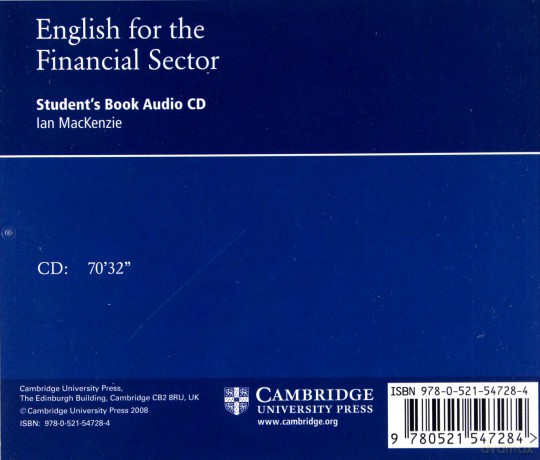 English for the Financial Sector [Audiobook]