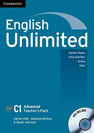 English Unlimited Advanced Teacher's Pack (Teacher's Book with DVD-ROM) - Adrian Doff [KSIĄŻKA]