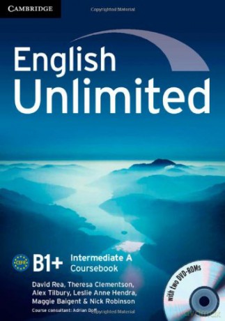 English Unlimited Intermediate A Combo with DVD-ROMs (2) - David Rea [KSIĄŻKA]