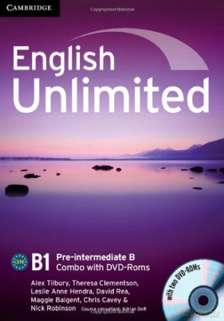 English Unlimited Pre-intermediate B Combo with DVD-ROMs (2) - Alex Tilbury [KSIĄŻKA]
