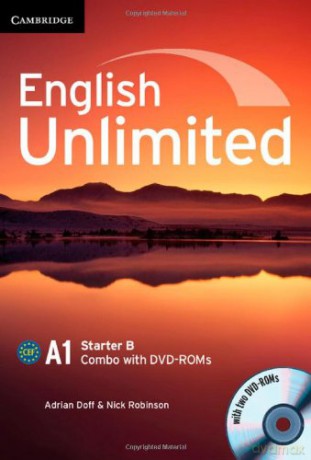 English Unlimited Starter B. Combo with DVD-ROMs (2) - Adrian Doff [KSIĄŻKA]