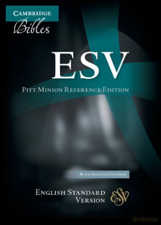 ESV Pitt Minion Reference Bible, Black Imitation Leather, ES442:X [KSIĄŻKA]