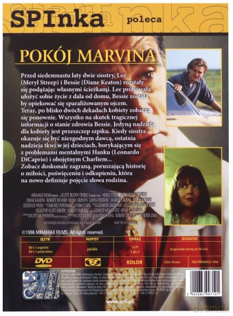 Pokój Marvina (polski lektor) (digipack) [DVD]