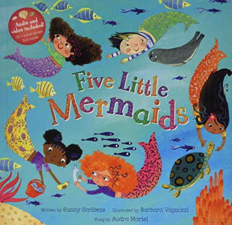Five Little Mermaids: 1 - Sunny Scribens [KSIĄŻKA]