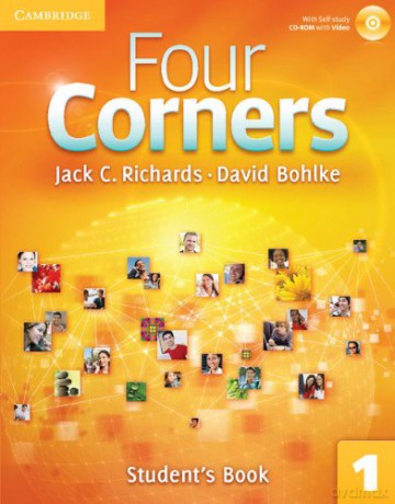 Four Corners Level 1 Student's Book with Self-study CD-ROM (Four Corners Level 1 Full Contact with Self-study CD-ROM) - Jack C. Richards [KSIĄŻKA]