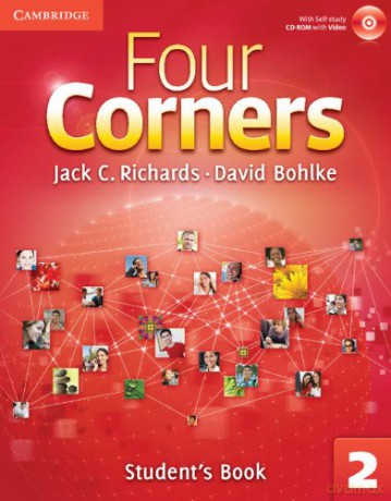 Four Corners Level 2 Full Contact with Self-study CD-ROM: Four Corners Level 2 Student's Book with Self-study CD-ROM - Jack C. Richards [KSIĄŻKA]