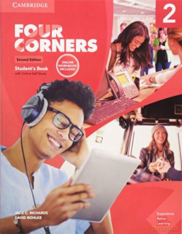 Four Corners Level 2 Student's Book with Online Self-study and Online Workbook - Jack C. Richards [KSIĄŻKA]