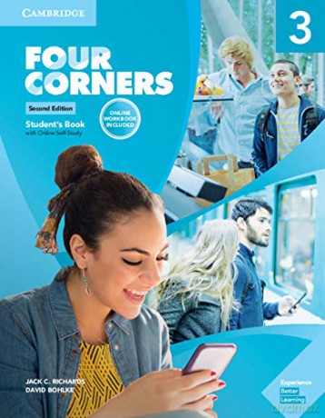 Four Corners Level 3 Student's Book with Online Self-study and Online Workbook - Jack C. Richards [KSIĄŻKA]