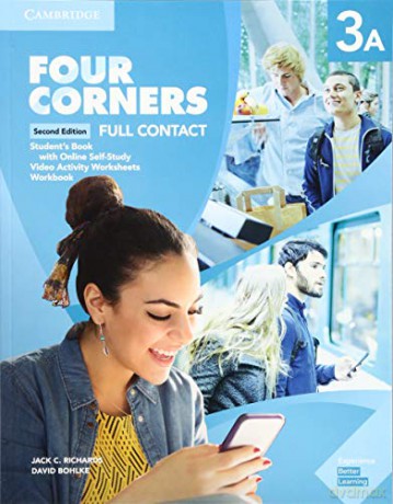 Four Corners Level 3A Full Contact with Self-study - Jack C. Richards [KSIĄŻKA]