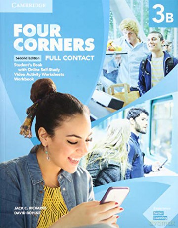 Four Corners Level 3B Full Contact with Self-study - Jack C. Richards [KSIĄŻKA]