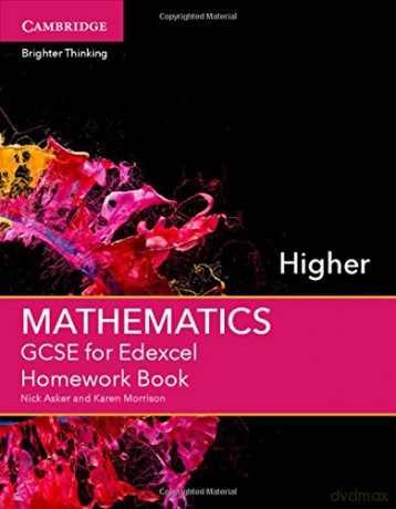 GCSE Mathematics for Edexcel Higher Homework Book (GCSE Mathematics Edexcel) - Nick Asker [KSIĄŻKA]