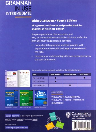 Grammar in Use Intermediate Student's Book without Answers: Self-study Reference and Practice for Students of American English - Raymond Murphy [KSIĄŻKA]