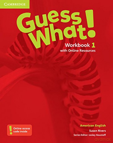 Guess What! American English Level 1 Workbook with Online Resources - Susan Rivers [KSIĄŻKA]