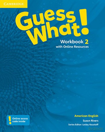 Guess What! American English Level 2 Workbook with Online Resources - Susan Rivers [KSIĄŻKA]