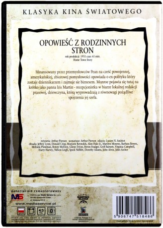 Klasyka Kina Światowego: Opowieść z Rodzinnych Stron [DVD]