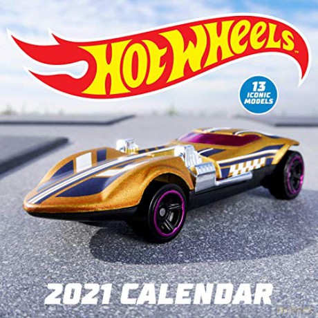 Hot Wheels 2021 Wall Calendar - Mattel [KALENDARZ]