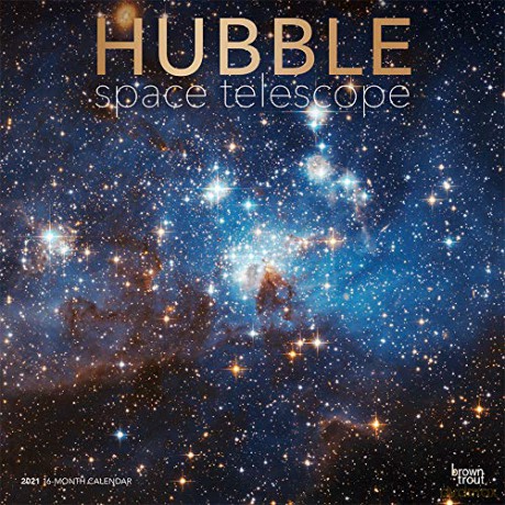 Hubble Space Telescope 2021 Square Wall Calendar (Calendar 2021) [KALENDARZ]