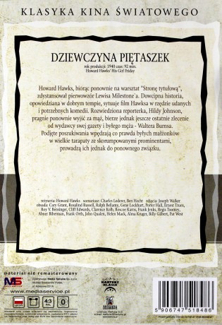 Dziewczyna Piętaszek [DVD]