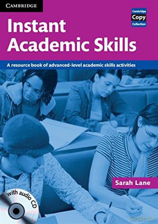 Instant Academic Skills with Audio CD: A Resource Book of Advanced-level Academic Skills Activities (Cambridge Copy Collection) - Sarah Lane [KSIĄŻKA]