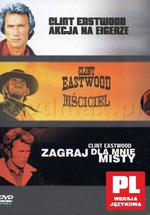 Clint Eastwood Kolekcja: Akcja na Eigerze / Mściciel / Zagraj dla mnie Misty BOX [3DVD]