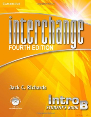 Interchange Intro Student's Book B with Self-study DVD-ROM (Interchange Fourth Edition) - Jack C. Richards [KSIĄŻKA]
