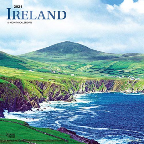 Ireland 2021 Square Wall Calendar [KALENDARZ]