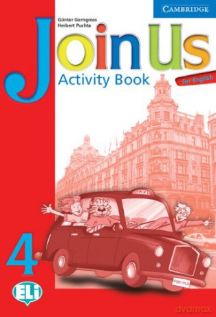 Join Us for English 4 Activity Book: Level 4 (Join in) - Gunter Gerngross [KSIĄŻKA]