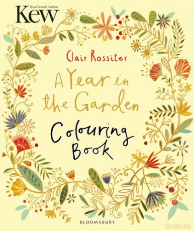 Kew A Year in the Garden Colouring Book (Chameleons) - C (Ill) Rossiter [KSIĄŻKA]