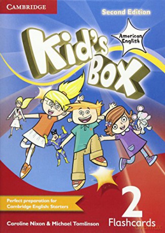 Kid's Box American English Level 2 Flashcards (pack of 103) - Caroline Nixon [KSIĄŻKA]