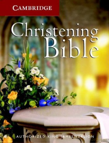 KJV Christening Bible, Ruby Text Edition, White, KJ221:T KJ11W: KJV Christening Bible KJ11W [KSIĄŻKA]
